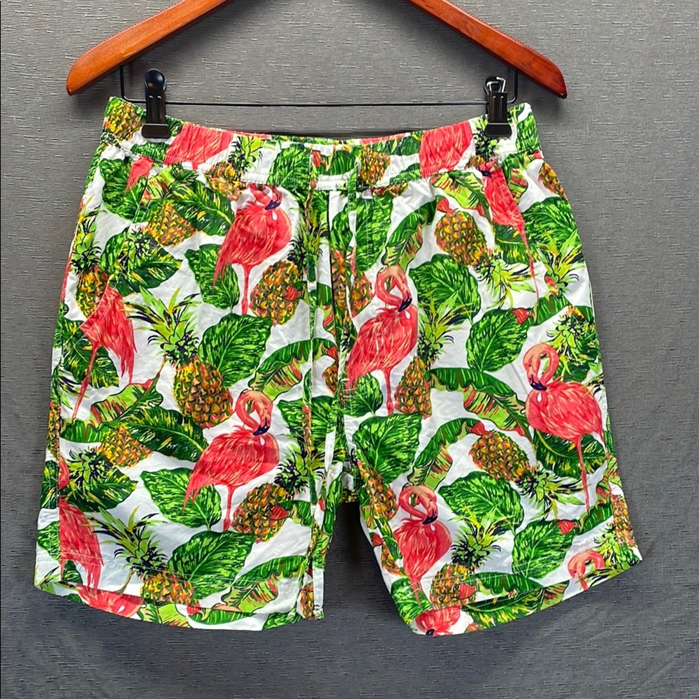 Tropical Flamingo Super Massive , 100%‎ cotton,Print Women's Shorts